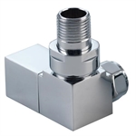 Genesis Cubic Corner Radiator Valves (Pair) Genesis Cubic Corner Radiator Valves (Pair)